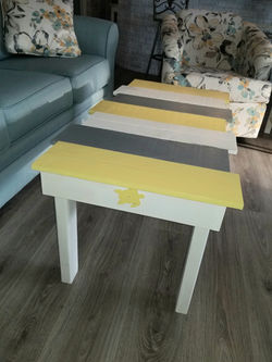 Picket coffee table