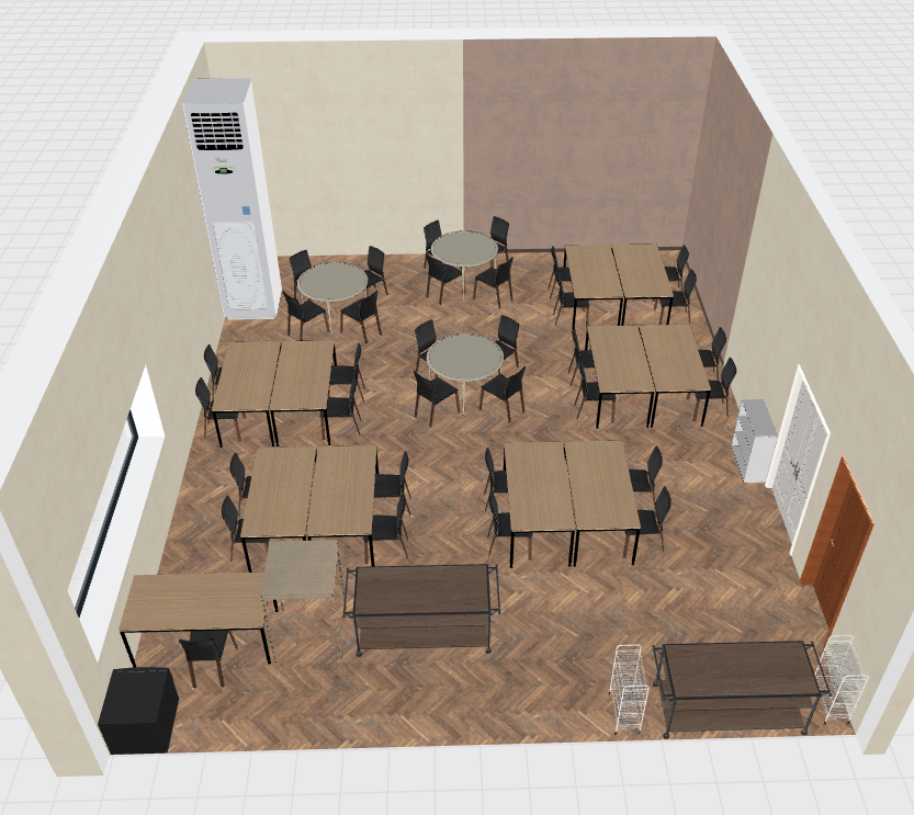 "3D Version of 2nd Set-Up" by Emily Vailliencourt