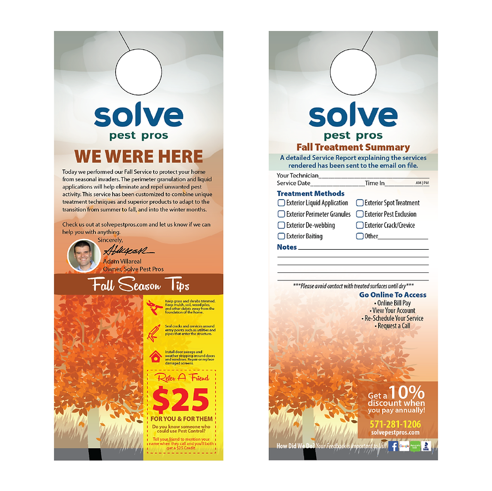 Thumbnail: SOLVE - Seasonal Door Hanger (2,500 pack)