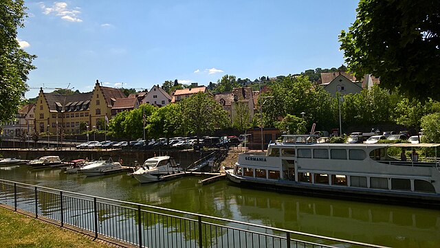 Blick auf die Tauber bei Wertheim