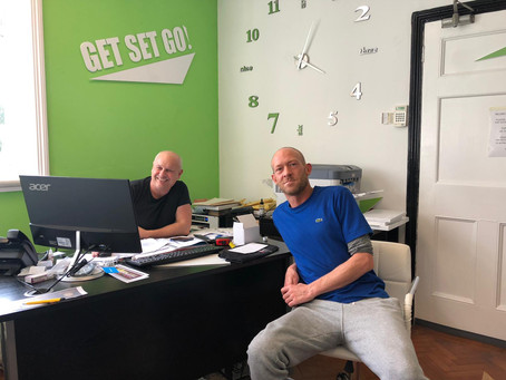 Wioh meets with Wayne from Franklin Ink
