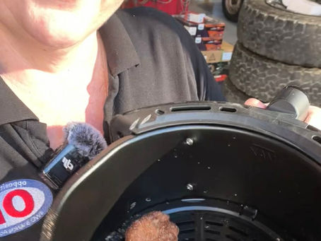 Air Fryer Cinnamon Donut Balls | The Ultimate 12V Camp Treat