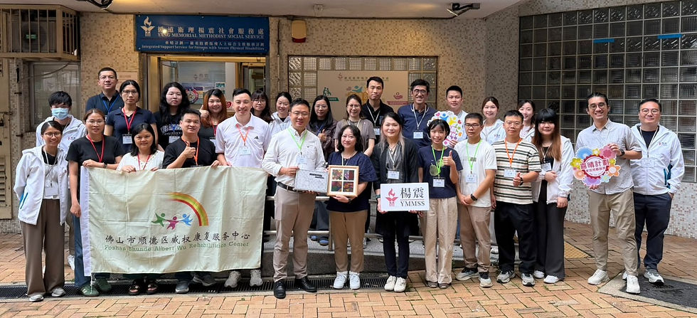 粵港澳大灣區社會服務合作項目 ICF(國際功能、殘疾與健康分類系統)服務交流合作 2026年7月20-21日