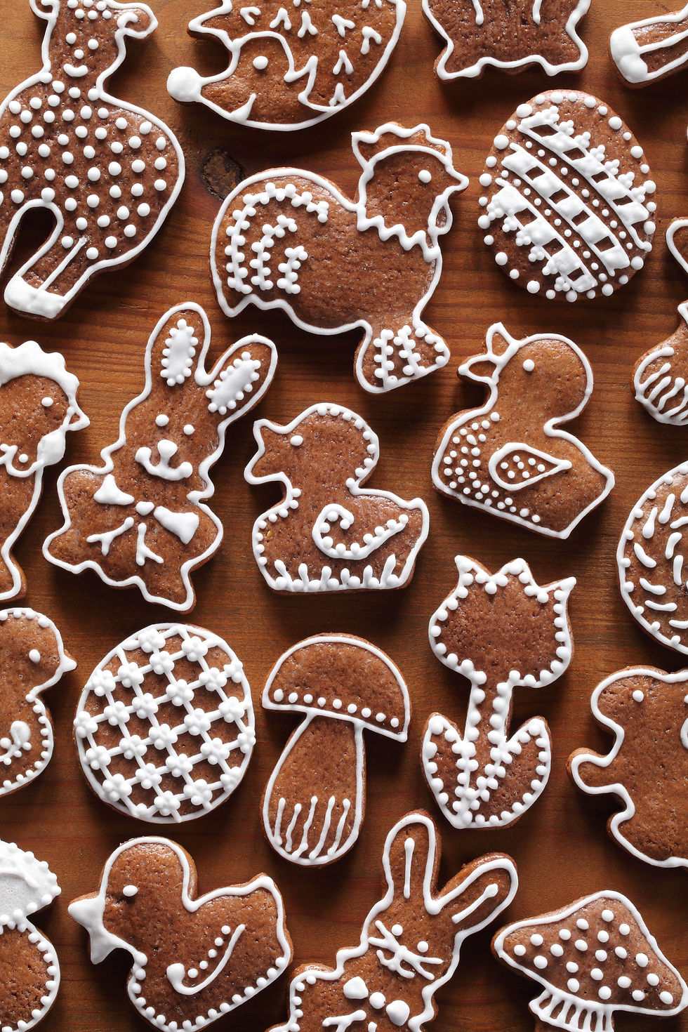 Easter Gingerbread Cookies