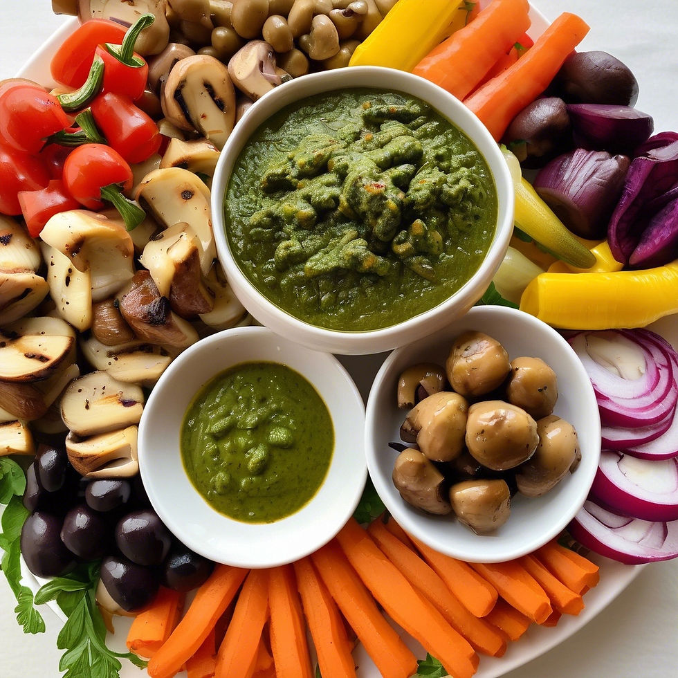 Farmer’s Market Vegetable Display