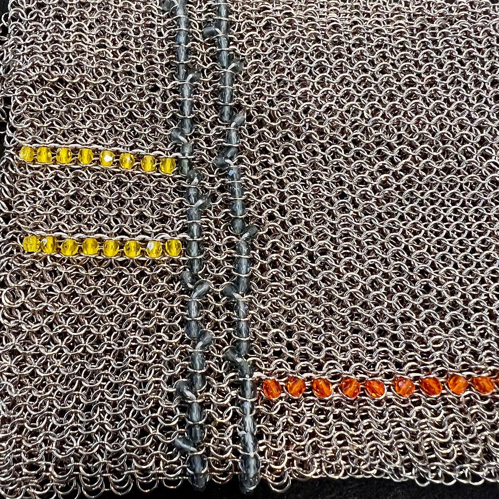 Thumbnail: Chanel Chainmail Belt Bag Z2444