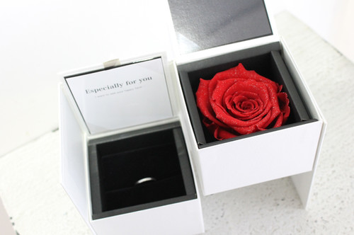 プリザーブドフラワー ジュエリーダイヤモンドローズ | 憧れ 花のアトリエ