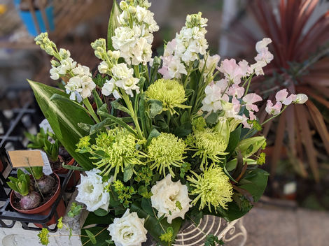 お供え アレンジメント お供え用アレンジ 枕花