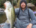 Big Largemouth Bass Caught Summer Fishing Hot Day Professional Angler