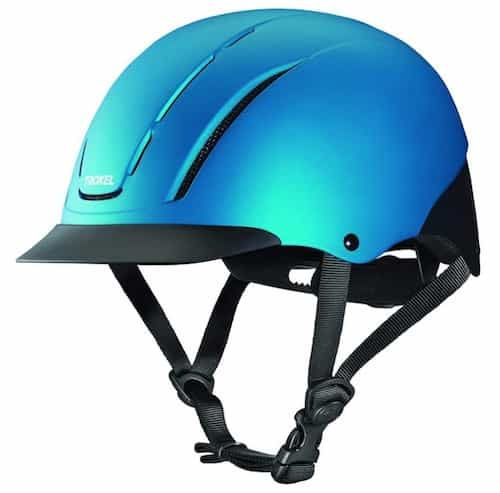 Blue Gloss Troxel Spirit Horseback Riding Helmet