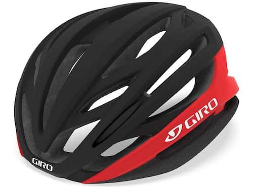 Black and red Giro Syntax MIPS Road Cycling Helmet