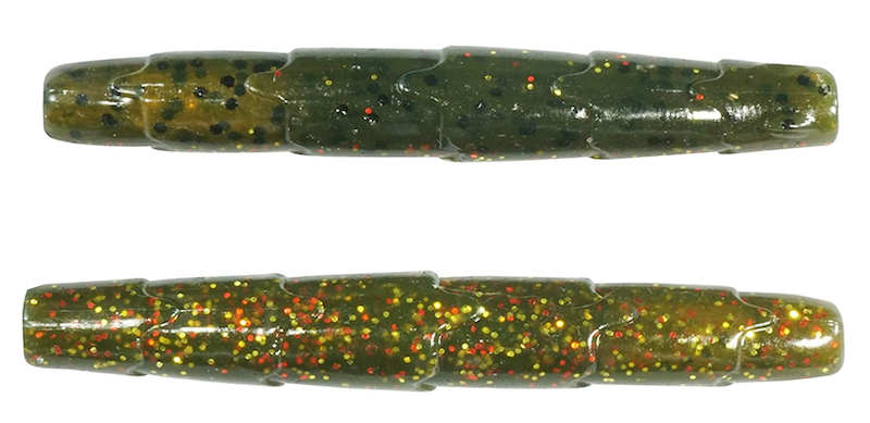Rattlin' Ned by Googan Baits Ned Rig Fishing Finesse Style Green Gold Red Colors