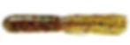 Strike King Coffee Tube Bait brown smallmouth scented fishing bait