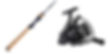 Fenwick Eagle and Piscifun Carbon X rod and reel combo