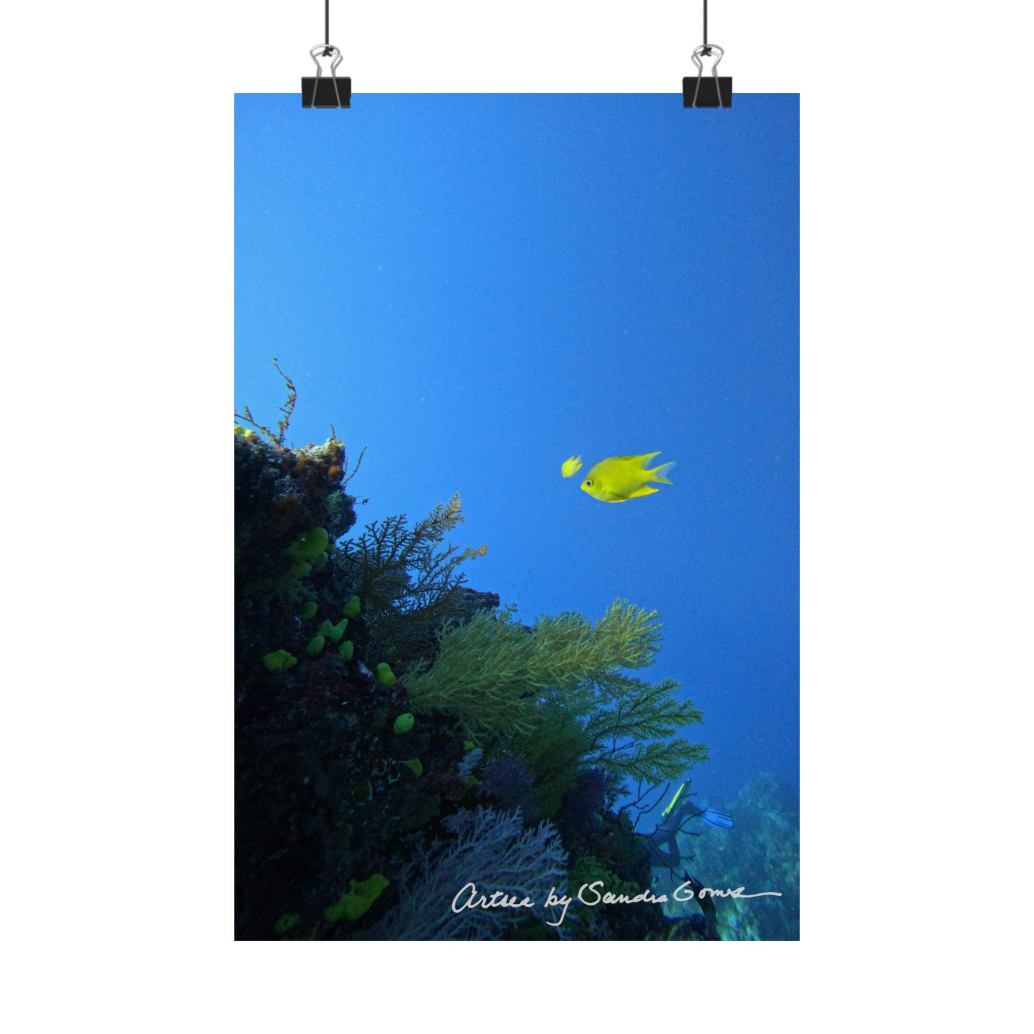 Lemon Damsel - Vertical Poster