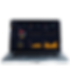 laptop forward facing with dashboard line items with red yellow green icons .png