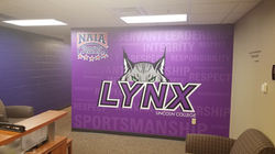 LYNX Lincoln College, IL Bloomington Normal Illinois Signs
