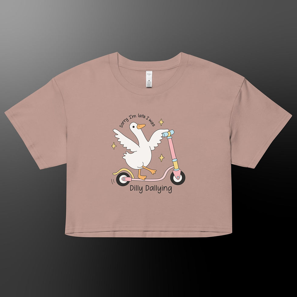 Thumbnail: Silly Goose DillyDally Crop Top