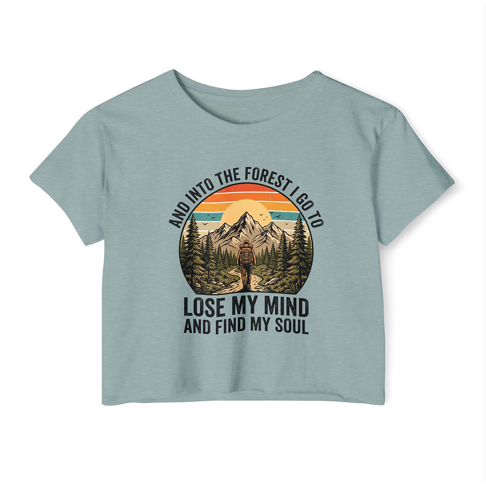 Thumbnail: Into The Forest I Go Crop Top