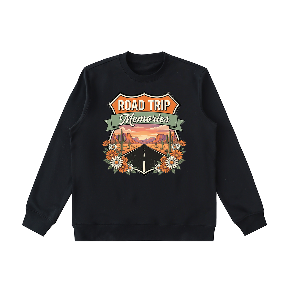 Thumbnail: Roadtrip Memories Sweatshirt