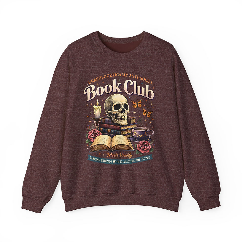Thumbnail: Anti Social Book Club Sweatshirt