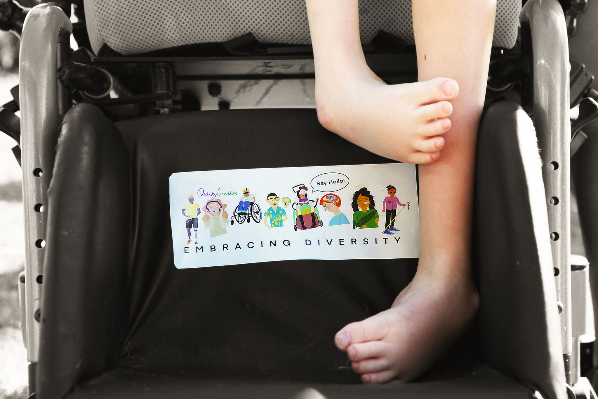 Wheelchair or Bumper Sticker