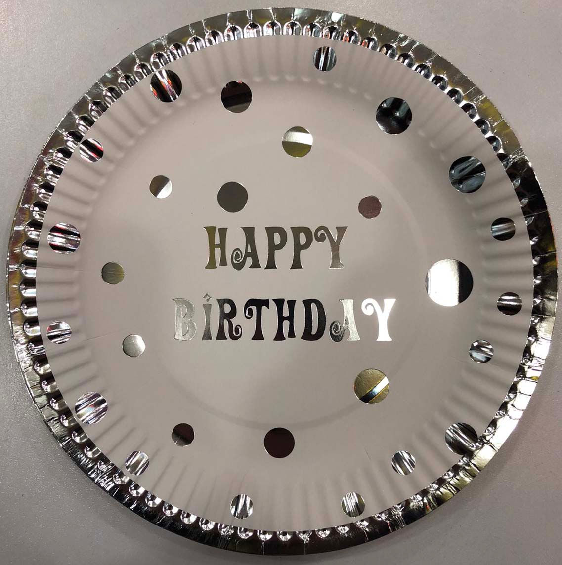 ქაღალდის თეფში 10ც