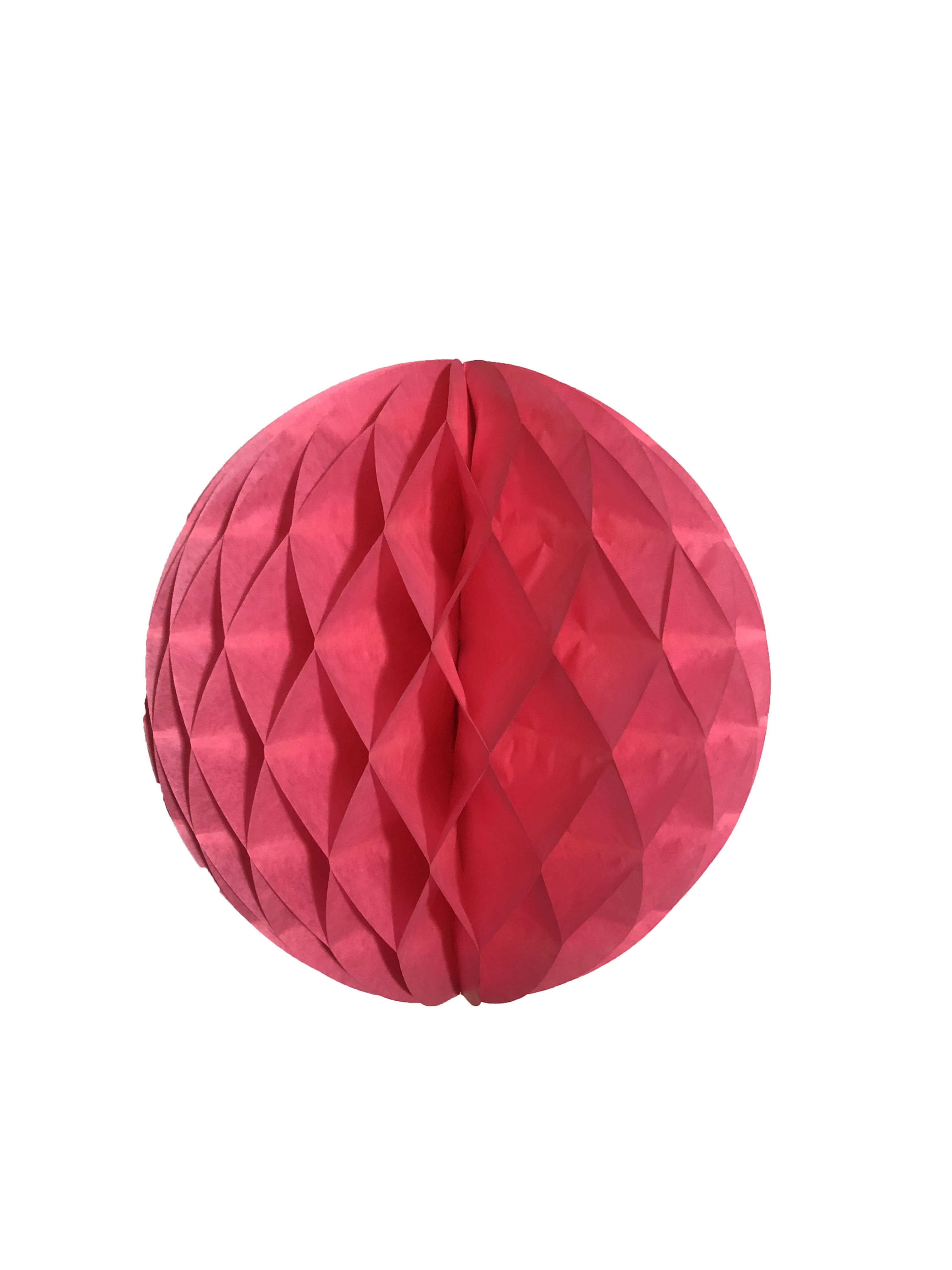 წითელი ქაღალდის ბურთი - 20სმ