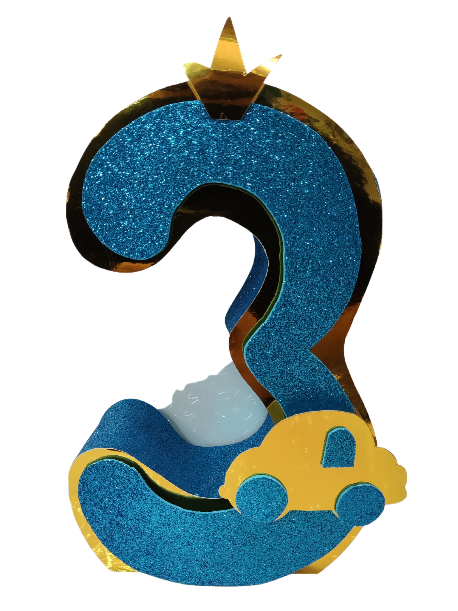 დეკორაციული დასადგამი ციფრი 3