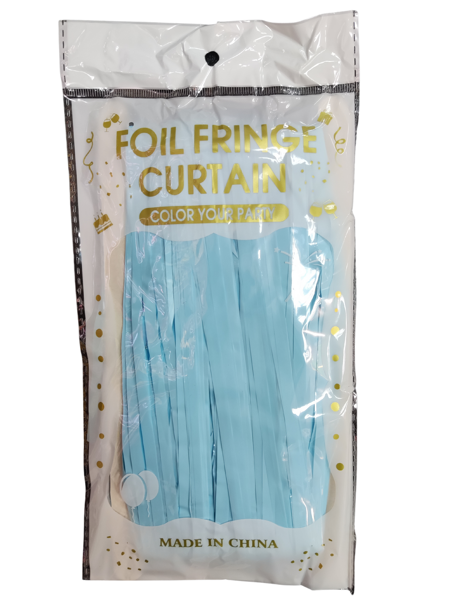 წვიმის ფარდა ცისფერი