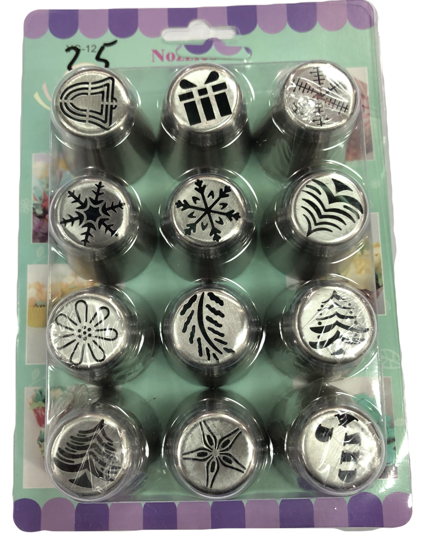 კრემის მოსართავი თავების ნაკრები