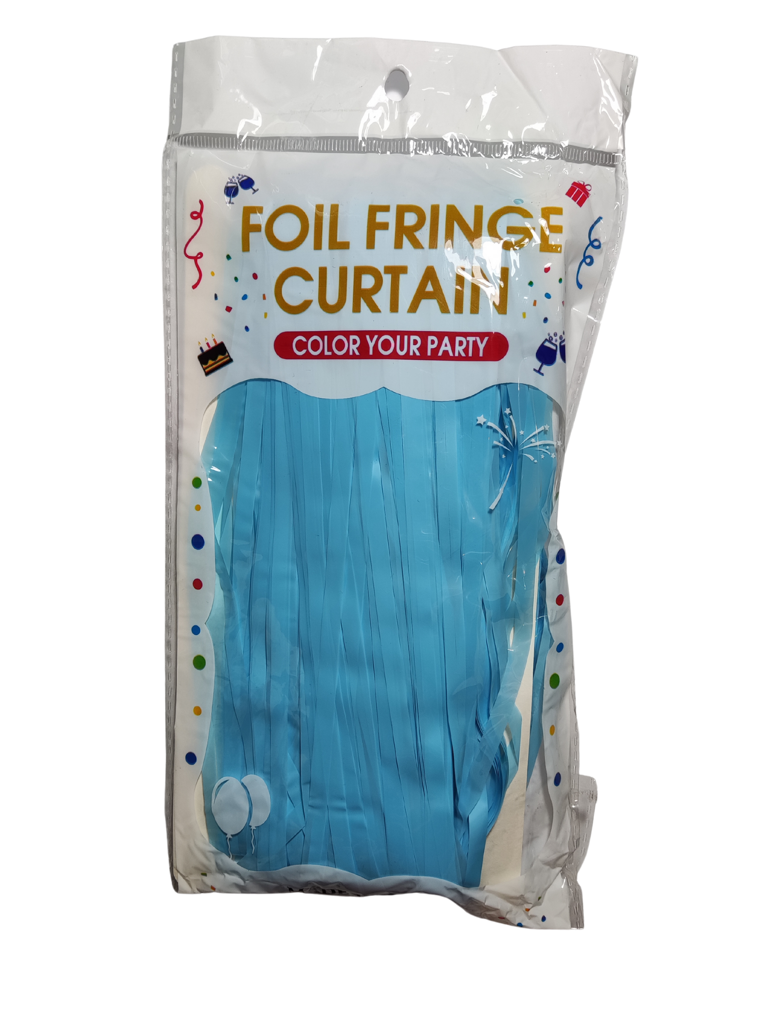 წვიმის ფარდა - ცისფერი