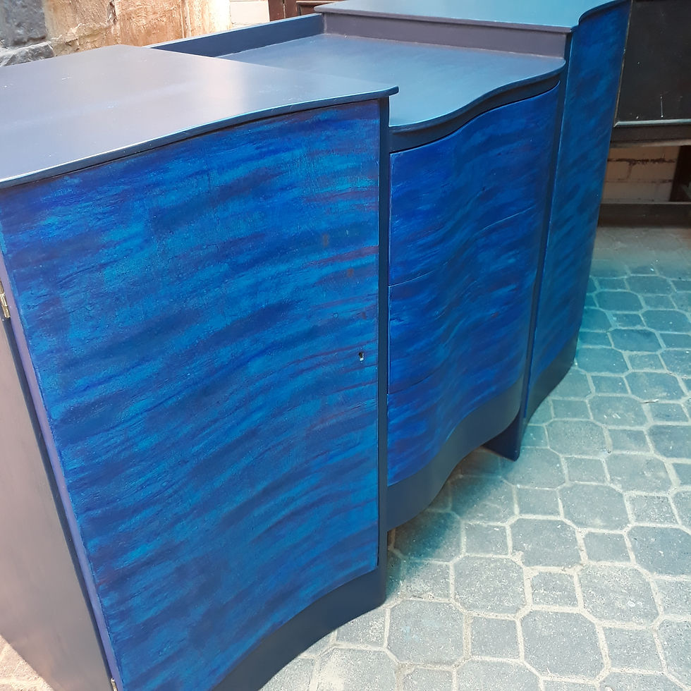 Thumbnail: Art deco Boho buffet