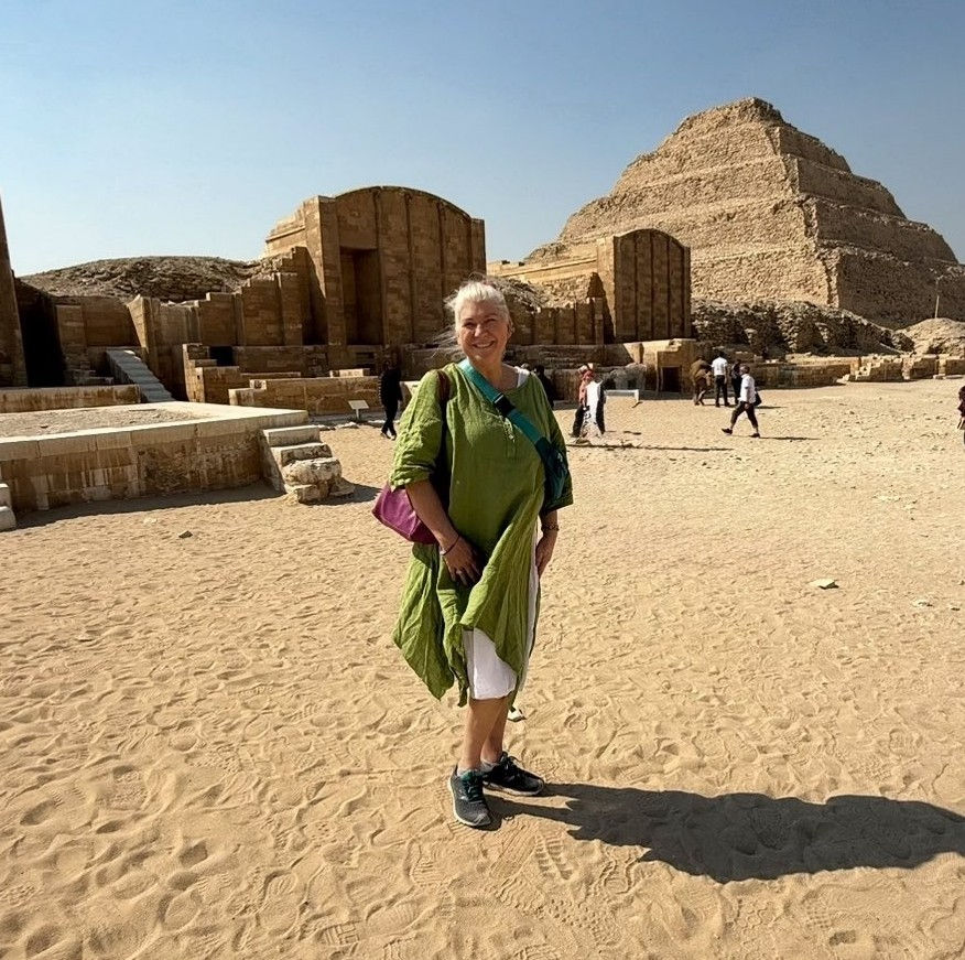 Exploring Saqqara and the Step Pyramid (Pyramid of Djoser), Egypt’s oldest stone structure.