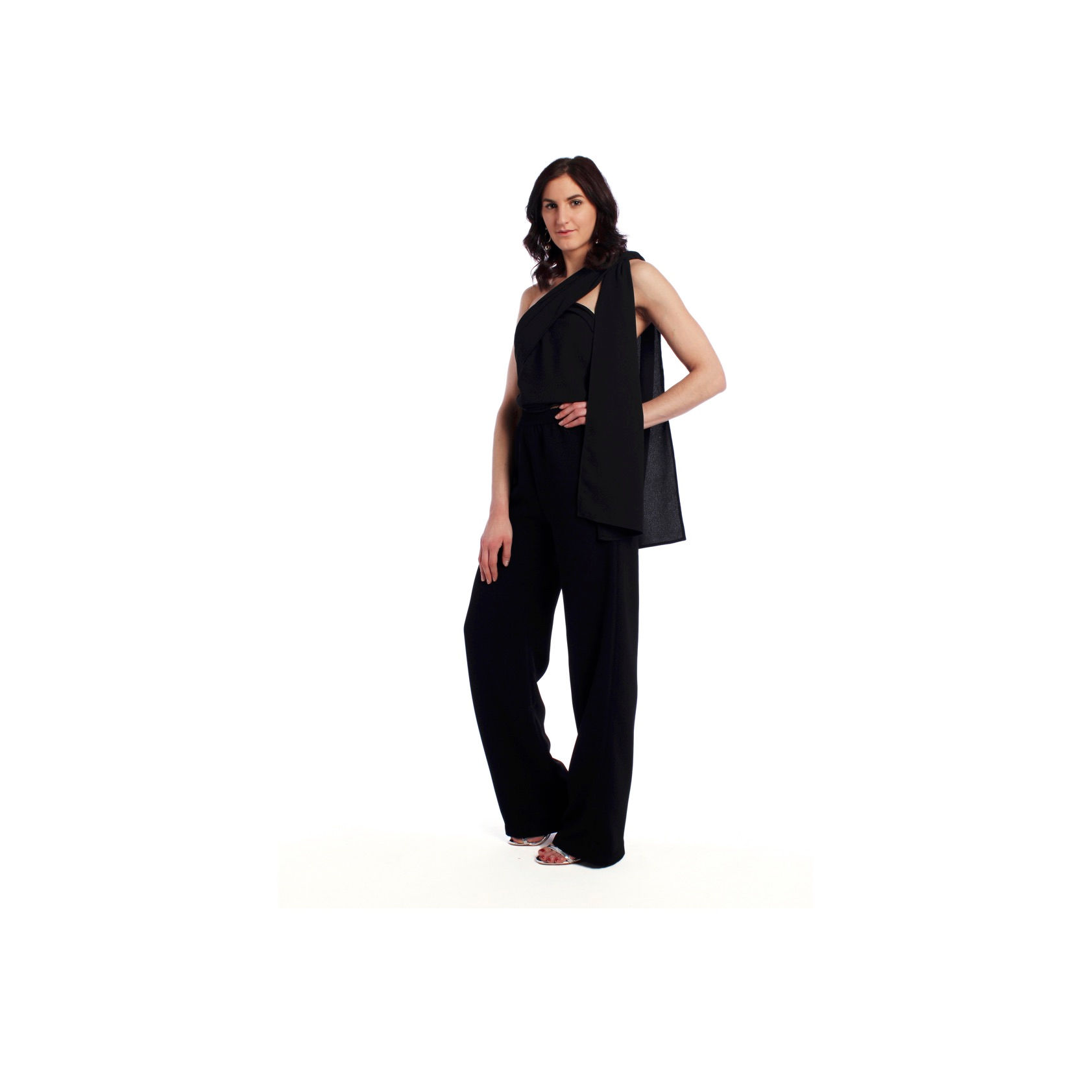 Wide Leg Pant - Black