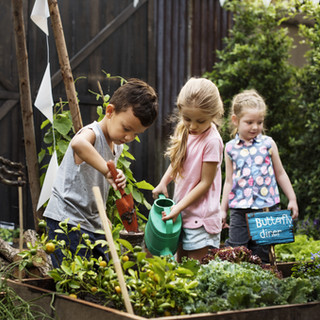 Children in the Garden