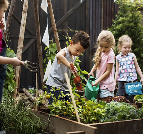 Children in the Garden
