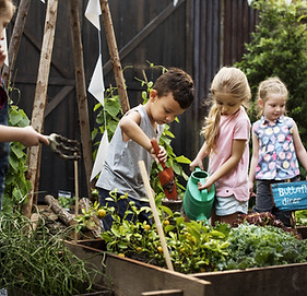 Children in the Garden