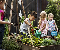 Children in the Garden
