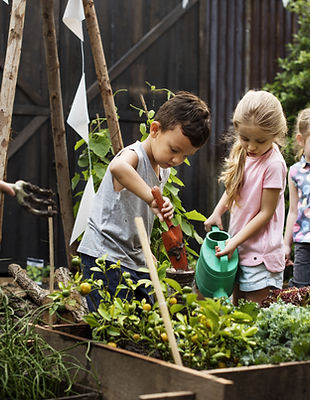 Children in the Garden