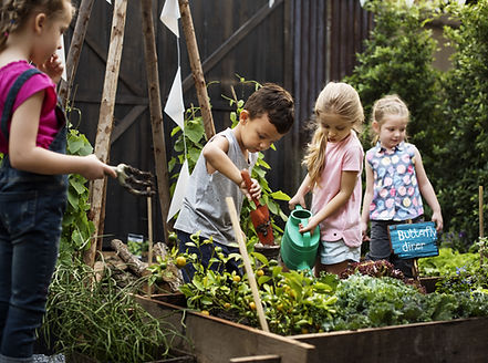 Children in the Garden