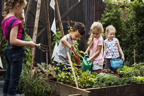 Children in the Garden