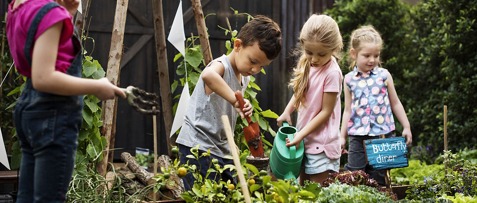 Children in the Garden