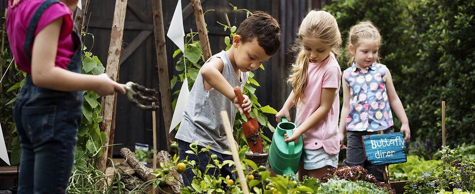 Children in the Garden