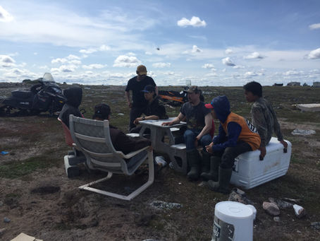 Young Hunters Learning from Elders