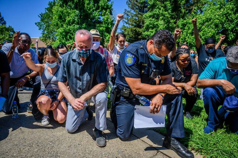 PEACEFUL PROTEST - GEORGE FLOYD - SACRAM
