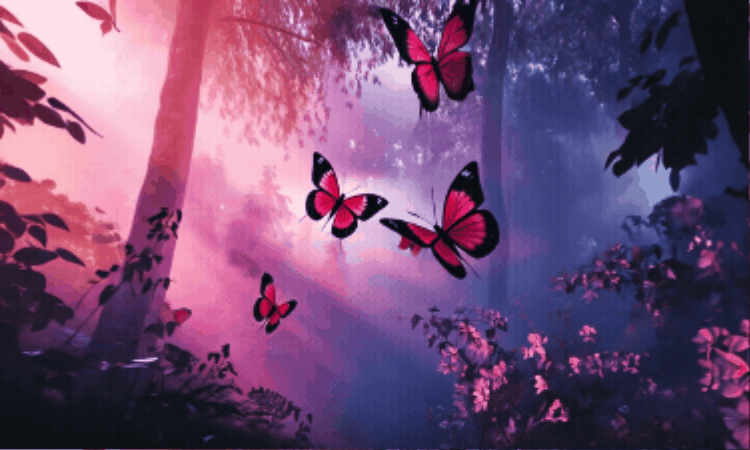BUTTERFLIES PURPLE 1ab.gif