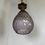 サムネイル： Vintage Amethyst Crystal Cut Glass Hanging Lamp