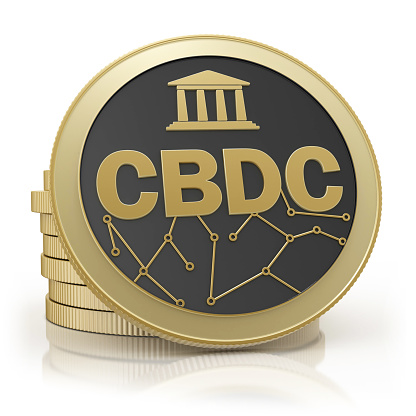 cbdc cryptocurrency background