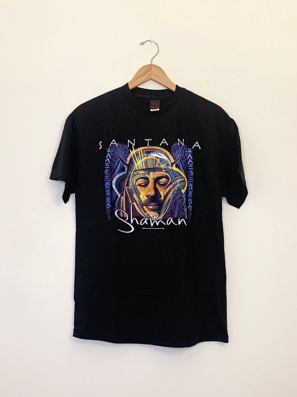Carlos Santana Shaman album t shirt